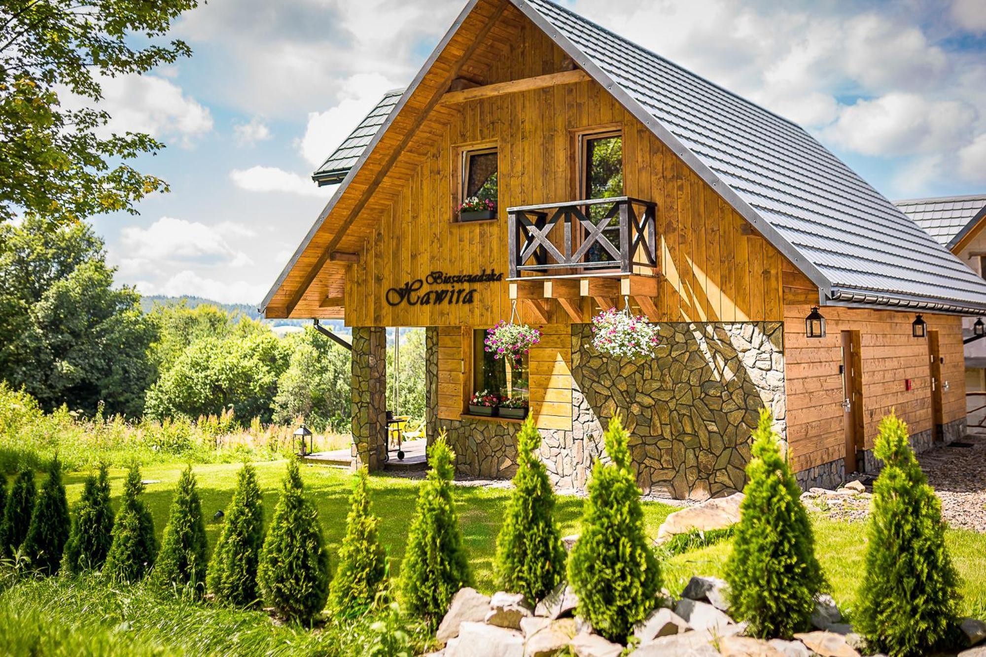 Bieszczadzka Hawira - W Centrum Przy Jeziorze Z Widokiem Dla Rodzin Ferienhaus